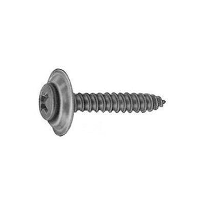 Phillips Oval #6 AB Type Head Finishing Screw #8 x 1" Black Oxide Countersunk Washer