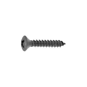 Phillips Oval Head A Tapping Screw #8 x 1-1/2" (4.2-1.41 x 40mm) Black Oxide
