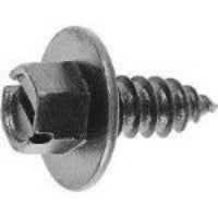 License Plate Attaching Screw Slotted Hex Head 6.3-1.81 x 16mm