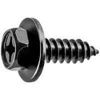 Phillips Hex Sems Tapping Screw M6.3-1.81 X 20mm 16mm O.D. Washer 50Pk