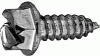 License Plate Attaching Screw Slotted Hex Head #14 x 3/4