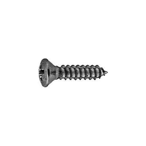 Phillips Oval Head A Tapping Screw #8 x 3/4" Chrome