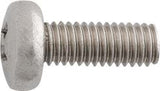 License Plate Attaching Screw Phillips Head 6-1.0 x 16mm Stainless Steel
