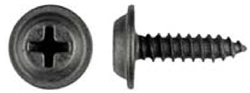 Flat Top Washer Head Phillips Tapping Screw #8-18 x 1
